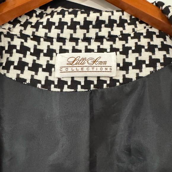 Vintage Lilli Ann Collections Houndstooth Blazer - Picture 2 of 7